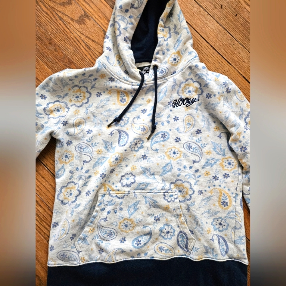 Paisley Hooey Hoodie like new size M